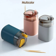 Safe and convenient toothpick holder, automatic -up feature for easy dispensing.