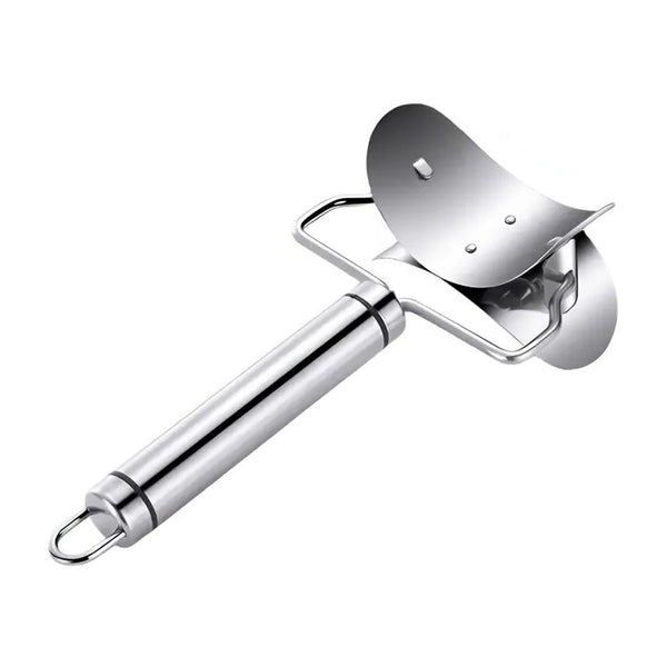 Multifunctional Easy and Fast Stainless Steel Puri cutter roller Machine with Handle for Home Baking Tools for Women, Dough Circle Roller Cutter for Kitchen (1 pc)