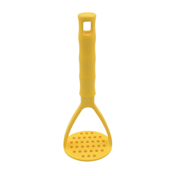 Kitchen Food Masher | Heavy Duty Masher for Fruits, Veggies & Potatoes | Soft Grip Handle (1 Pc)