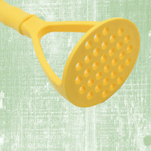 Kitchen Food Masher | Heavy Duty Masher for Fruits, Veggies & Potatoes | Soft Grip Handle (1 Pc)