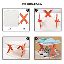 4 LAYER SHOES STAND, SHOE TOWER RACK SUIT FOR SMALL SPACES, CLOSET, SMALL ENTRYWAY, EASY ASSEMBLY AND STABLE IN STRUCTURE, CORNER STORAGE CABINET FOR SAVING SPACE - RiseZMart